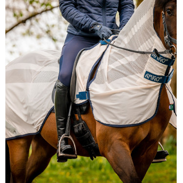 Couvre-reins Horseware anti-mouches Fluo Amigo Flyrider 0g Couvre-reins Horseware anti-mouches Fluo Amigo Flyrider 0g