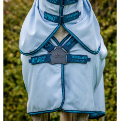 Couverture intégrale Horseware Amigo Ripstop Hoody 0g Bleu azure / marine / bleu électrique Couverture intégrale Horseware Amigo Ripstop Hoody 0g Bleu azure / marine / bleu électrique