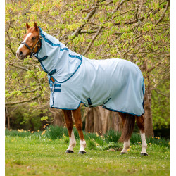 Couverture anti-mouches Horseware Amigo Bug Rug 0g Bleu azure / marine / bleu électrique Couverture anti-mouches Horseware Amigo Bug Rug 0g Bleu azure / marine / bleu électrique