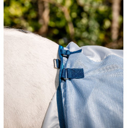 Couverture anti-mouches Horseware Amigo Bug Rug 0g Bleu azure / marine / bleu électrique Couverture anti-mouches Horseware Amigo Bug Rug 0g Bleu azure / marine / bleu électrique