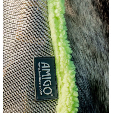 Masque anti-mouches Horseware Amigo Argent / lime