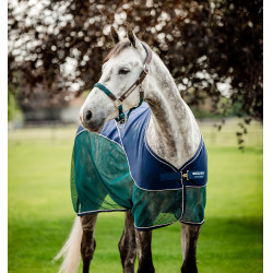 Chemise séchantes Horseware Signature Sport Cooler Marine / vert chasseur Multi-couleurs