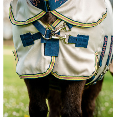Couverture Horseware avec cou indéchirable Amigo pour mini Couverture Horseware avec cou indéchirable Amigo pour mini