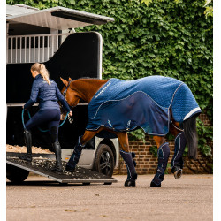 Couverture de transport Horseware Signature Travel Cooler Marine Bleu marine