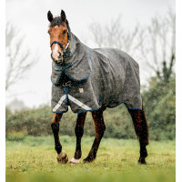 Couverture Horseware Rhino HexStop Plus Turnout 0g Gris / indigo / marine Couverture Horseware Rhino HexStop Plus Turnout 0g Gris / indigo / marine