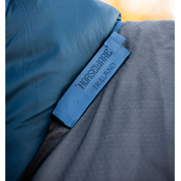 Couverture Horseware Rhino HexStop Plus Turnout 0g Gris / indigo / marine