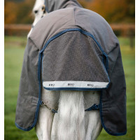 Couverture Horseware Rhino Hexstop Plus Turnout 100g Gris / indigo / marine