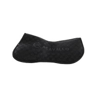 Amortisseur MF HPS CW-CS en daim avec grip en silicone plat Acavallo Noir Amortisseur MF HPS CW-CS en daim avec grip en silicone plat Acavallo Noir