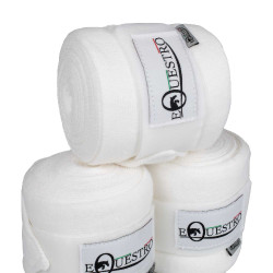 Bandes polaire Equestro par 4 Blanc