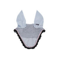 Bonnet anti-mouches poney Derby coton Bleu bébé / multicouleur / marine Gris Bonnet anti-mouches poney Derby coton Bleu bébé / multicouleur / marine Gris