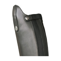 Bottes d'équitations Derby avec Lacets et Zip à l'arrière Noir Bottes d'équitations Derby avec Lacets et Zip à l'arrière Noir