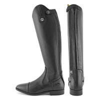 Bottes d'équitations Derby avec Zip à l'arrière Noir