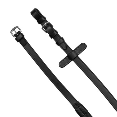 Bridon anatomique avec logo Equestro Noir