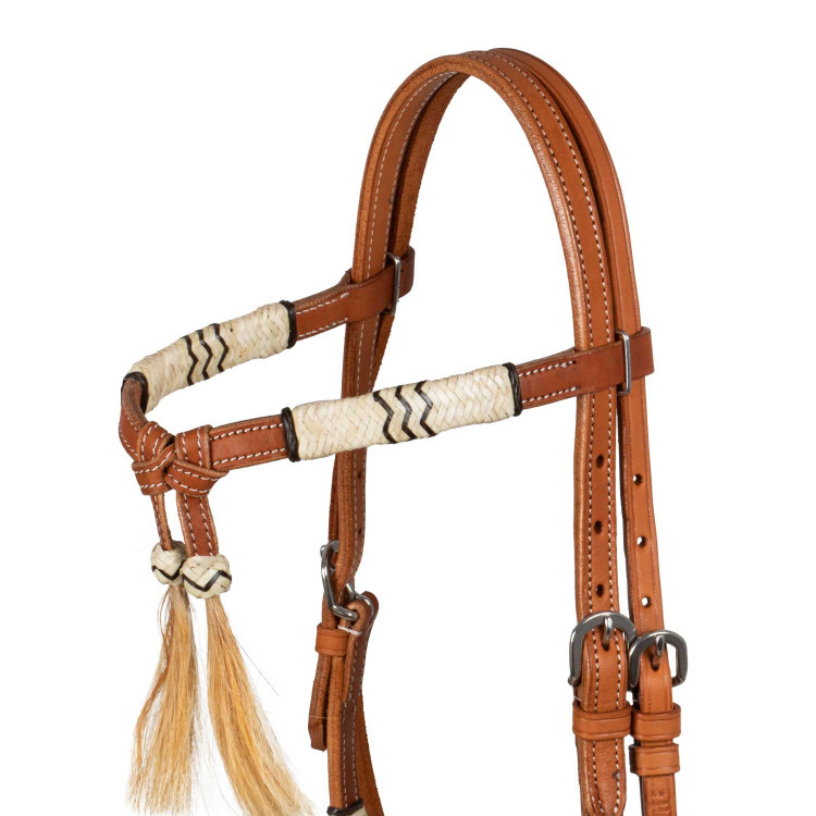 Bridon bosal avec rênes en crins de cheval Pool's Bridon bosal avec rênes en crins de cheval Pool's