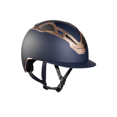 Casque Suomy Apex Chrome Bleu Mat Or rose Casque Suomy Apex Chrome Bleu Mat Or rose
