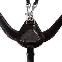 Collier de chasse anatomique 5 points Acavallo Noir Collier de chasse anatomique 5 points Acavallo Noir