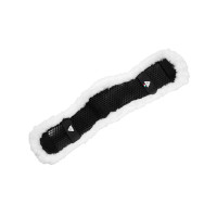 Fourreau de sangle classique en gel et fausse peau de mouton Acavallo Blanc Fourreau de sangle classique en gel et fausse peau de mouton Acavallo Blanc