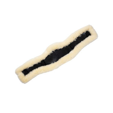 Fourreau de sangle court gel classique avec peau de mouton Acavallo Fourreau de sangle court gel classique avec peau de mouton Acavallo