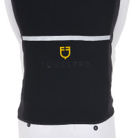 Gilet Equestro homme coupe slim en tissu technique Blanc antique Beige Gilet Equestro homme coupe slim en tissu technique Blanc antique Beige