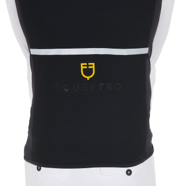 Gilet Equestro homme coupe slim en tissu technique Gilet Equestro homme coupe slim en tissu technique
