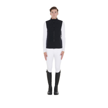Gilet Equestro homme coupe slim en tissu technique Gilet Equestro homme coupe slim en tissu technique