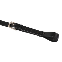 Gogue en cuir de veau et nylon Acavallo Noir Gogue en cuir de veau et nylon Acavallo Noir