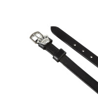 Lanières pour éperons en cuir avec décorations en strass Equestro Couronne Lanières pour éperons en cuir avec décorations en strass Equestro Couronne