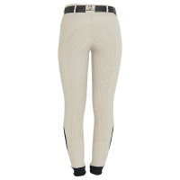 Pantalon d'équitation femme Aria full grip défectueux Equestro Dollar de sable Beige Pantalon d'équitation femme Aria full grip défectueux Equestro Dollar de sable Beige