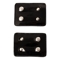 Porte-numéro de concours à 4 chiffres 12x8 cm Equestro à strass Noir Porte-numéro de concours à 4 chiffres 12x8 cm Equestro à strass Noir