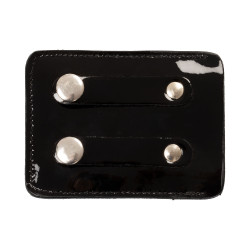 Porte-numéro de concours à 4 chiffres 12x8 cm Equestro à strass Noir Porte-numéro de concours à 4 chiffres 12x8 cm Equestro à strass Noir