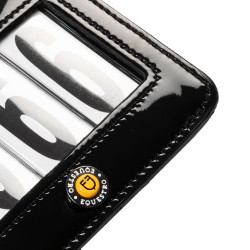 Porte-numéro de concours à 4 chiffres 12x8 cm Equestro à strass Noir Porte-numéro de concours à 4 chiffres 12x8 cm Equestro à strass Noir