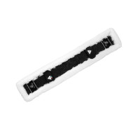 Protection de sangle Classic gel en fausse peau de mouton Acavallo Blanc Protection de sangle Classic gel en fausse peau de mouton Acavallo Blanc