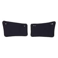 Rabats de rechange pour queue-de-pie femme paillettes Equestro Marine Bleu marine Rabats de rechange pour queue-de-pie femme paillettes Equestro Marine Bleu marine