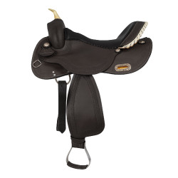 Selle de baril modèle Quarter Denver Marron