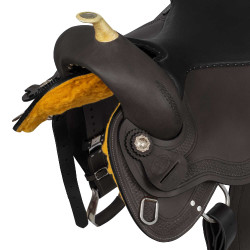 Selle de baril modèle Quarter Denver Marron