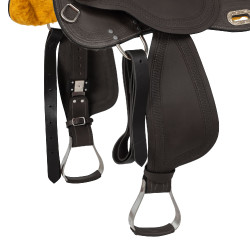 Selle de baril modèle Quarter Denver Marron