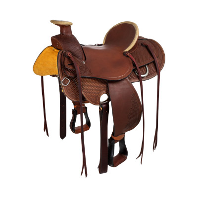 Selle de ranch Denver Chocolat