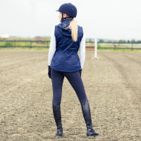 Culotte Horze Grand Prix à fond silicone femme Bleu foncé Culotte Horze Grand Prix à fond silicone femme Bleu foncé