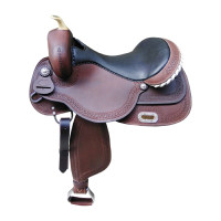 Selle de reining Denver modèle Quarter Marron