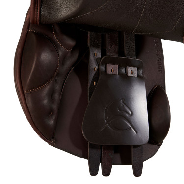Selle de saut Guttuso avec panneaux en laine Acavallo Selle de saut Guttuso avec panneaux en laine Acavallo