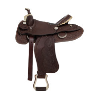 Selle de team roping Denver Marron Selle de team roping Denver Marron