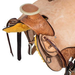 Selle Denver Wade Running Naturel Marron