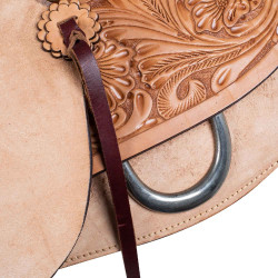 Selle Denver Wade Running Naturel Marron