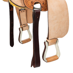 Selle Denver Wade Running Naturel Marron