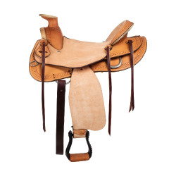 Selle Denver Wade Waffle Naturel Marron Selle Denver Wade Waffle Naturel Marron