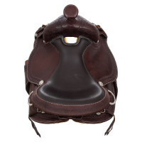 Selle western garnitures en acier inoxydable cuir grainé et estampage serpent 2817 Denver Huile foncé Marron Selle western garnitures en acier inoxydable cuir grainé et estampage serpent 2817 Denver Huile foncé Marron