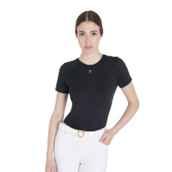 T-shirt technique d'entrainement femme coupe slim Equestro