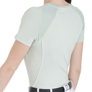 T-shirt technique d'entrainement femme coupe slim Equestro T-shirt technique d'entrainement femme coupe slim Equestro