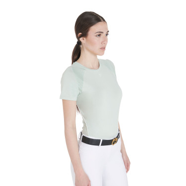 T-shirt technique d'entrainement femme coupe slim Equestro T-shirt technique d'entrainement femme coupe slim Equestro