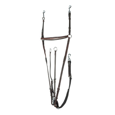 Collier de chasse combiné martingale Horze Venice Collier de chasse combiné martingale Horze Venice